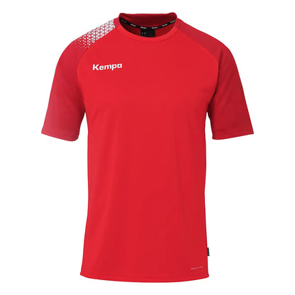 Kempa Trikot Ambition 28 Kurzarm Unisex rot-chilirot Front 