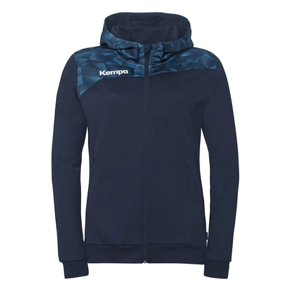 Kempa Kapuzenjacke Athletics 29 Damen marine Front 