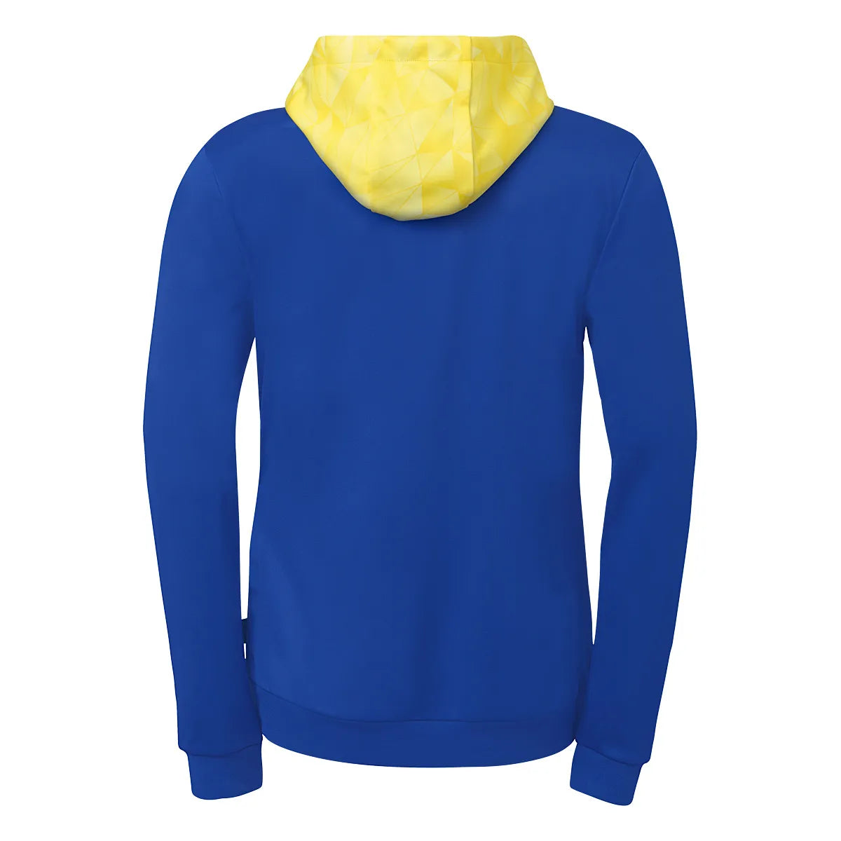 Kempa Kapuzenjacke Athletics 29 Damen royal-limonengelb Rücken 