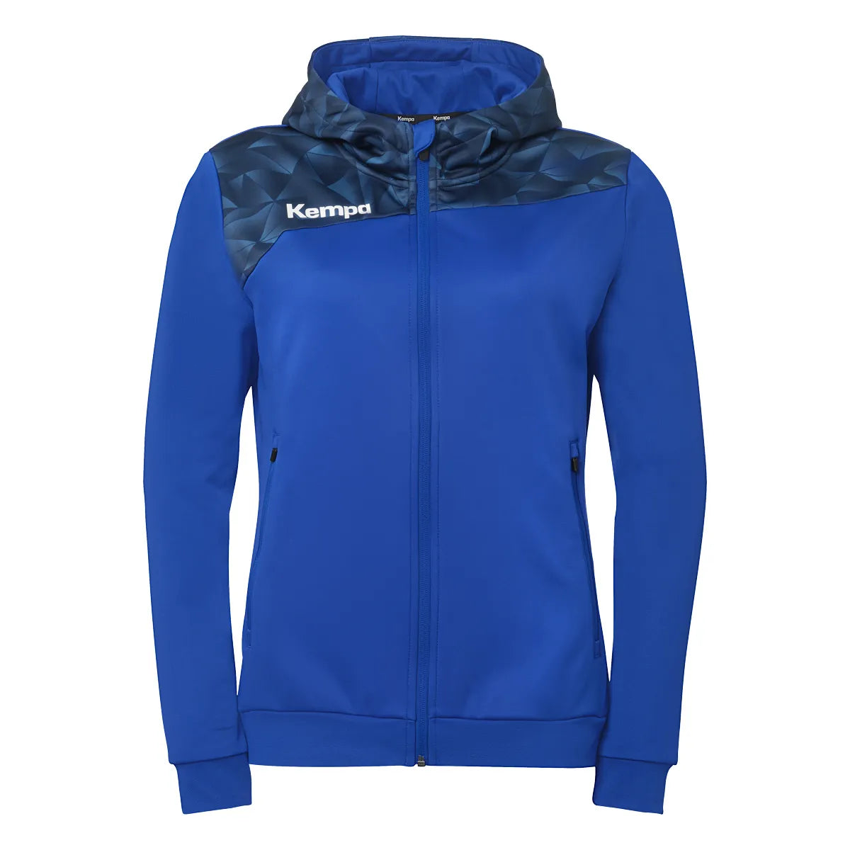 Kempa Kapuzenjacke Athletics 29 Damen royal-marine Front 