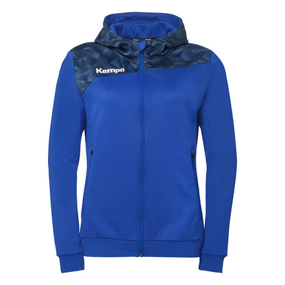 Kempa Kapuzenjacke Athletics 29 Damen royal-marine Front 