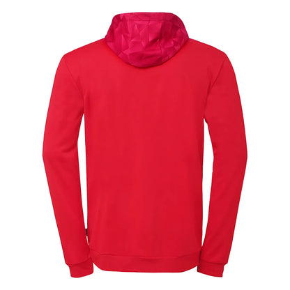 Kempa Kapuzenjacke Athletics 29 Unisex rot-chilirot Rücken 
