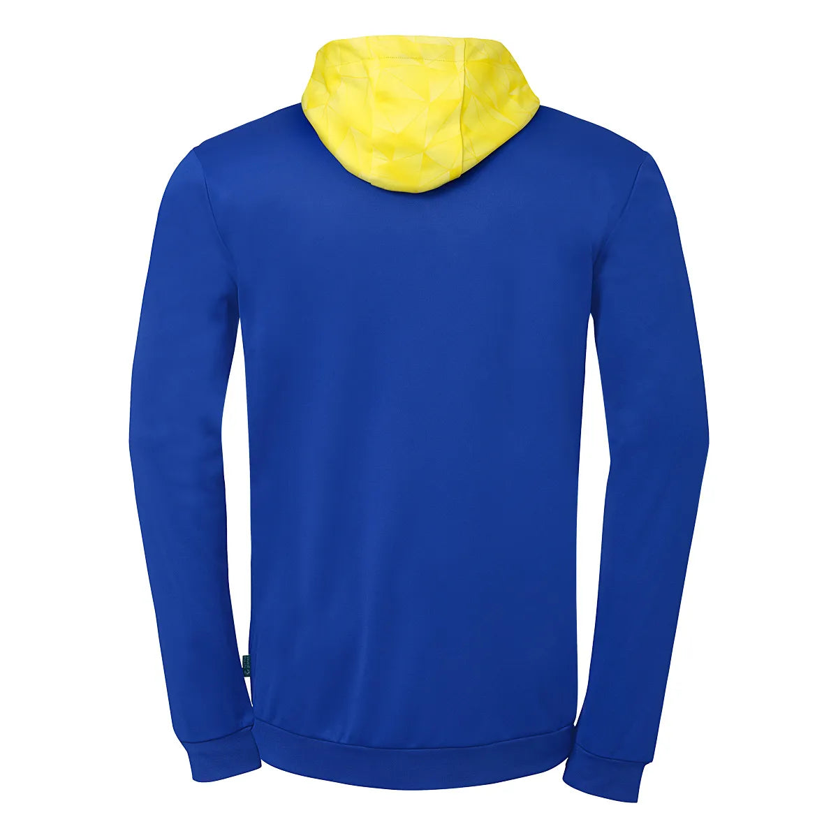 Kempa Kapuzenjacke Athletics 29 Unisex royal-limonengelb Rücken 
