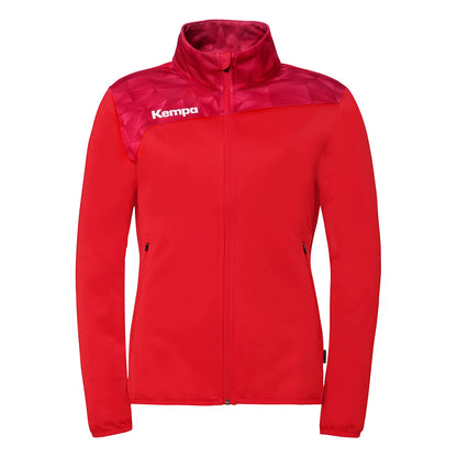 Kempa Trainingsjacke Athletics 29 Poly Damen rot-chilirot Front 