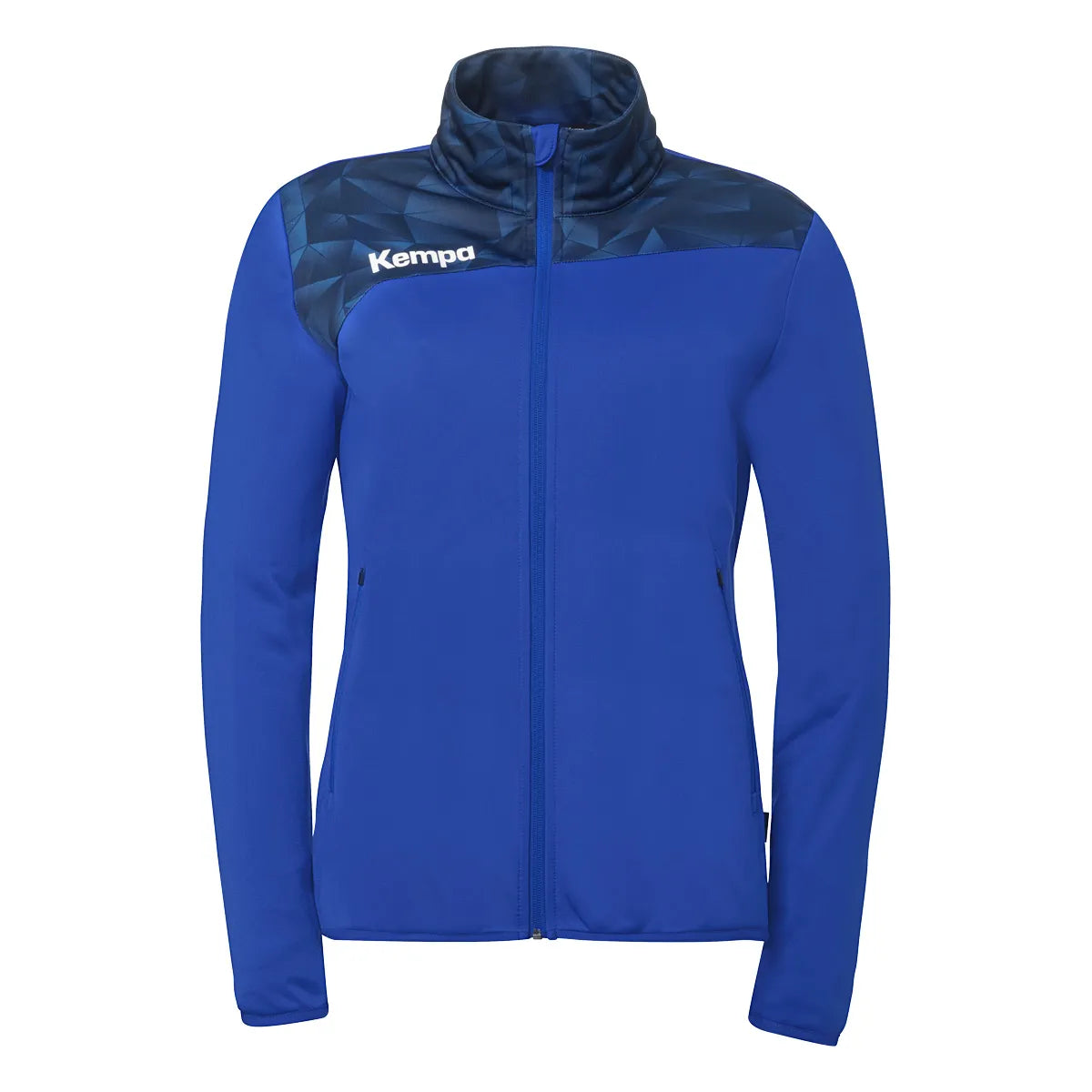 Kempa Trainingsjacke Athletics 29 Poly Damen royal-marine Front #farbe_royal-marine