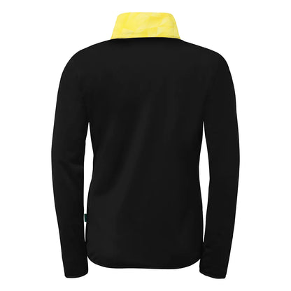 Kempa Trainingsjacke Athletics 29 Poly Damen schwarz-limonengelb Rücken 