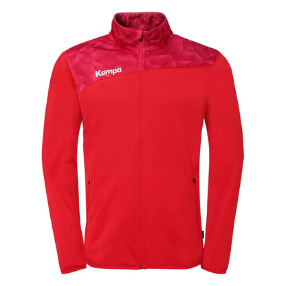 Kempa Trainingsjacke Athletics 29 Poly Kinder rot-chilirot Front 