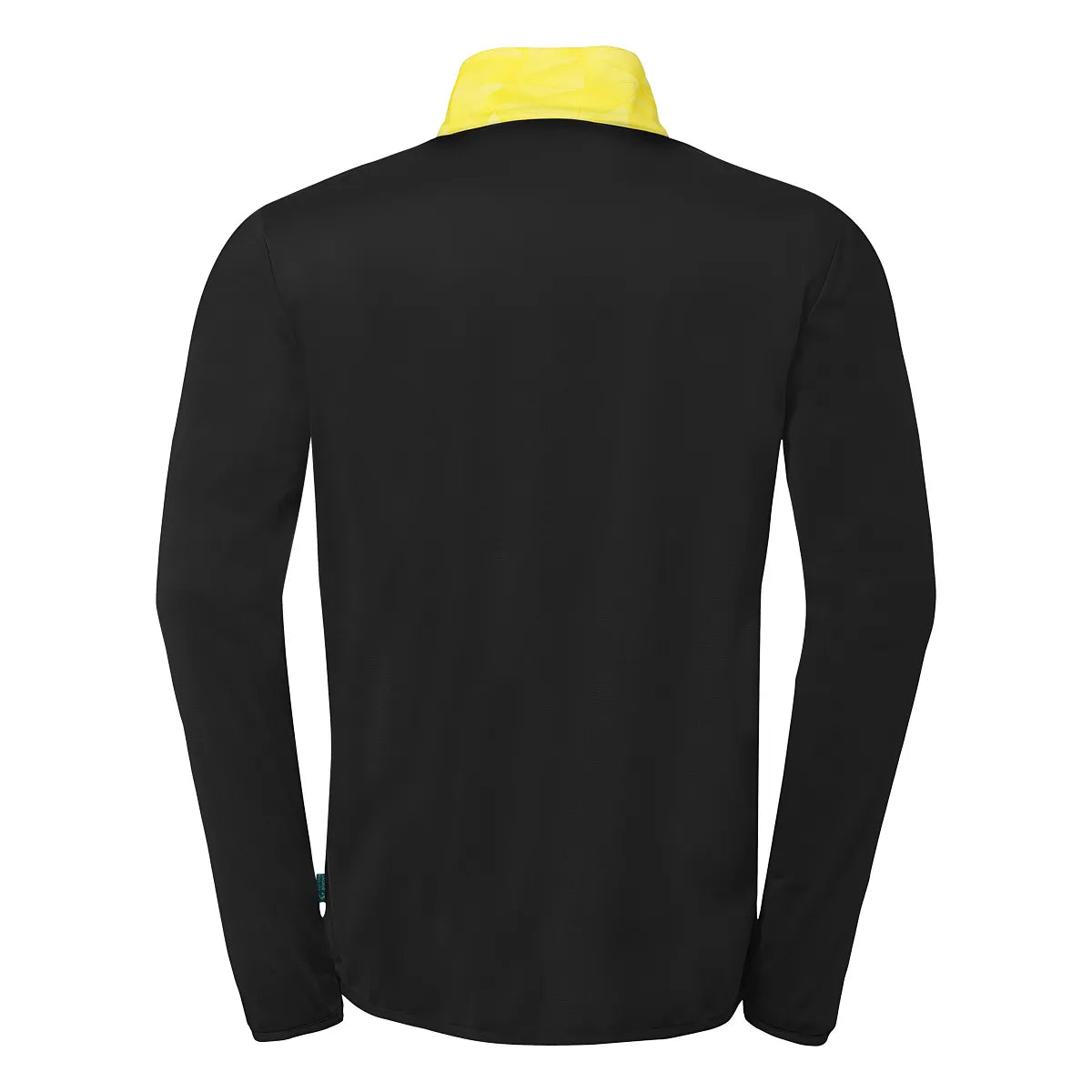 Kempa Trainingsjacke Athletics 29 Poly Kinder schwarz-limonengelb Rücken 