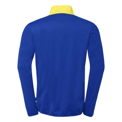 Kempa Trainingsjacke Athletics 29 Poly Unisex royal-limonengelb Rücken 
