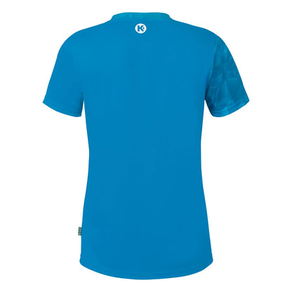 Kempa Trikot Athletics 29 Kurzarm Damen kempablau Rücken 