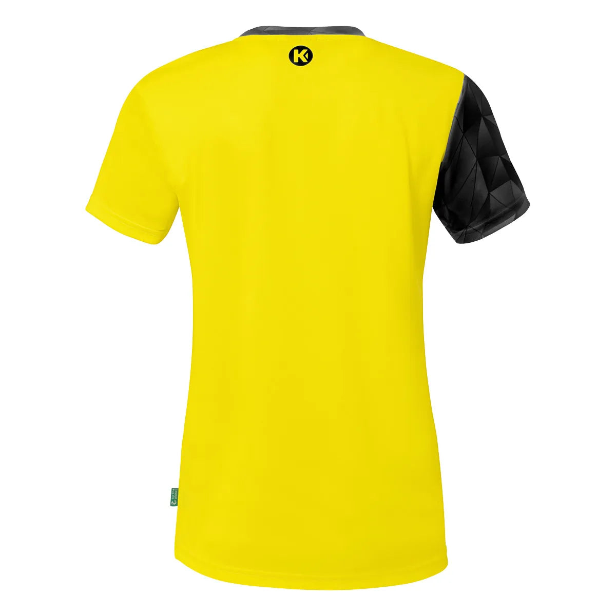 Kempa Trikot Athletics 29 Kurzarm Damen limonengelb-schwarz Rücken 