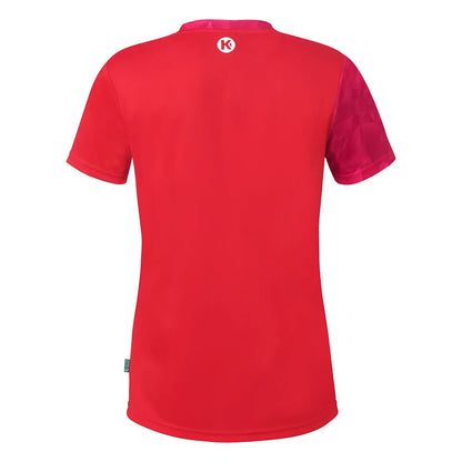 Kempa Trikot Athletics 29 Kurzarm Damen rot-chilirot Rücken 