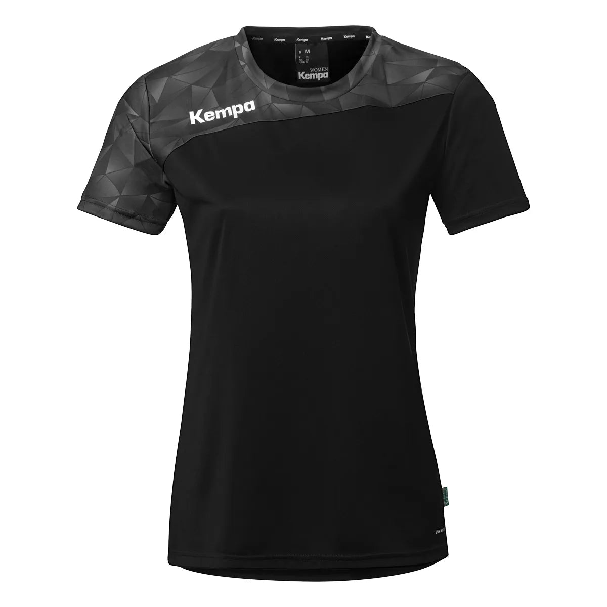 Kempa Trikot Athletics 29 Kurzarm Damen schwarz Front #farbe_schwarz