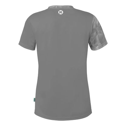 Kempa Trikot Athletics 29 Kurzarm Damen steingrau Rücken 