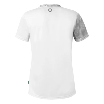 Kempa Trikot Athletics 29 Kurzarm Damen weiss-steingrau Rücken 