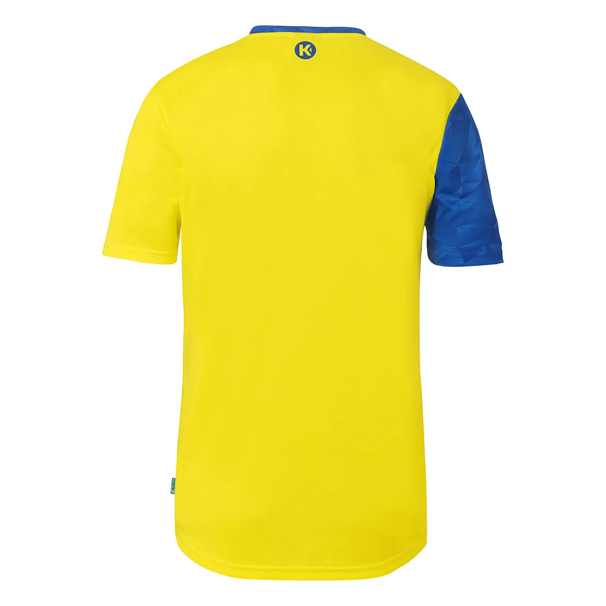 Kempa Trikot Athletics 29 Kurzarm Kinder limonengelb-royal Rücken 