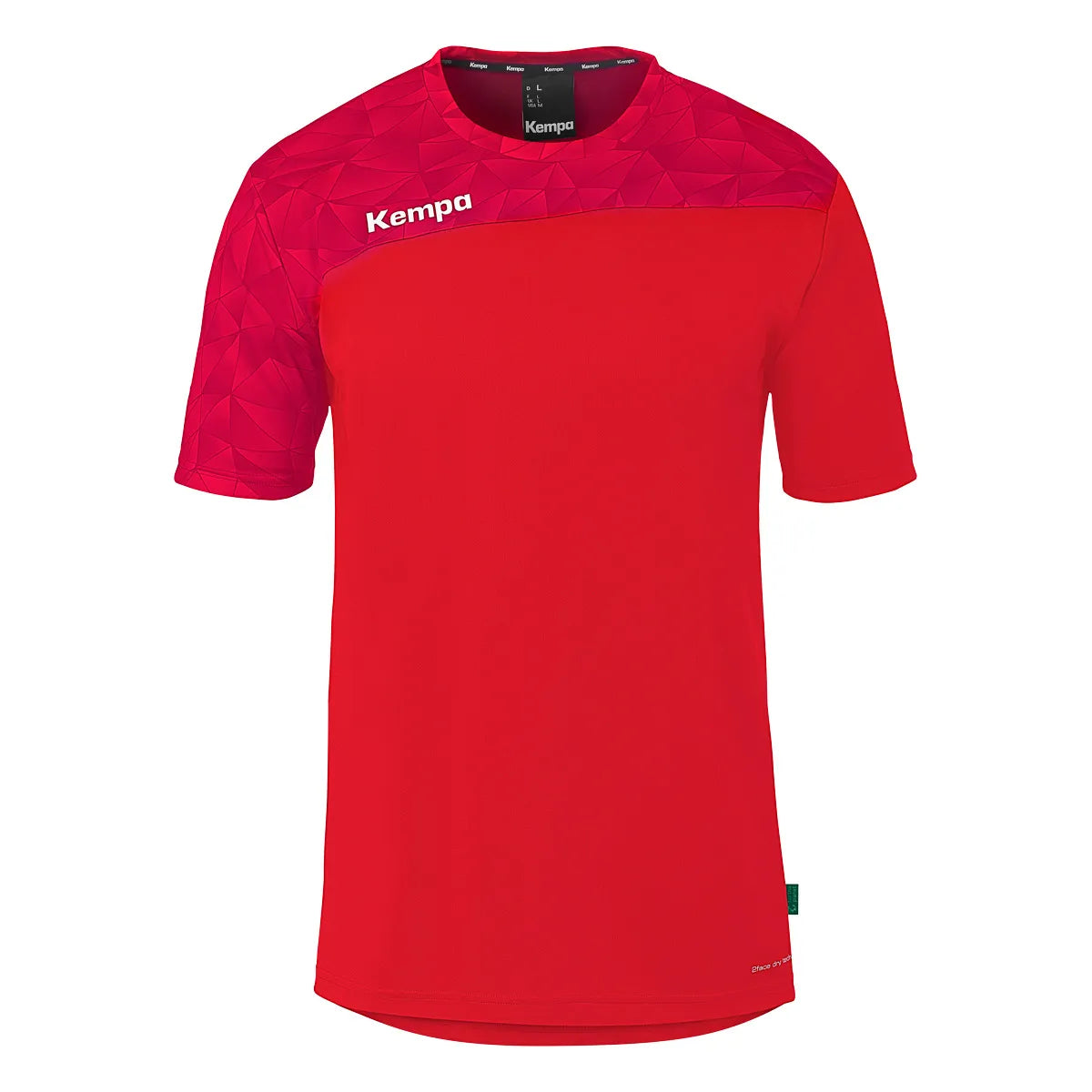 Kempa Trikot Athletics 29 Kurzarm Kinder rot-chilirot Front 
