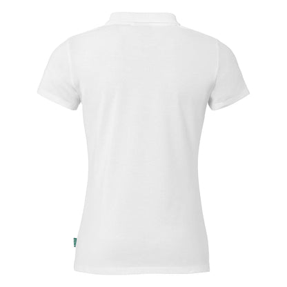 Kempa Poloshirt Classic Damen weiss Rücken 