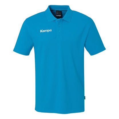 Kempa Poloshirt Classic Kinder kempablau Front 