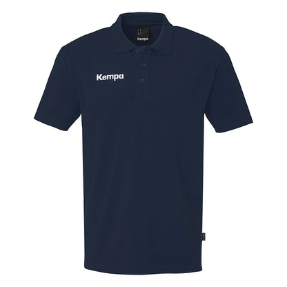 Kempa Poloshirt Classic Unisex marine Front 