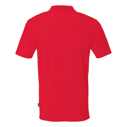 Kempa Poloshirt Classic Unisex rot Rücken 