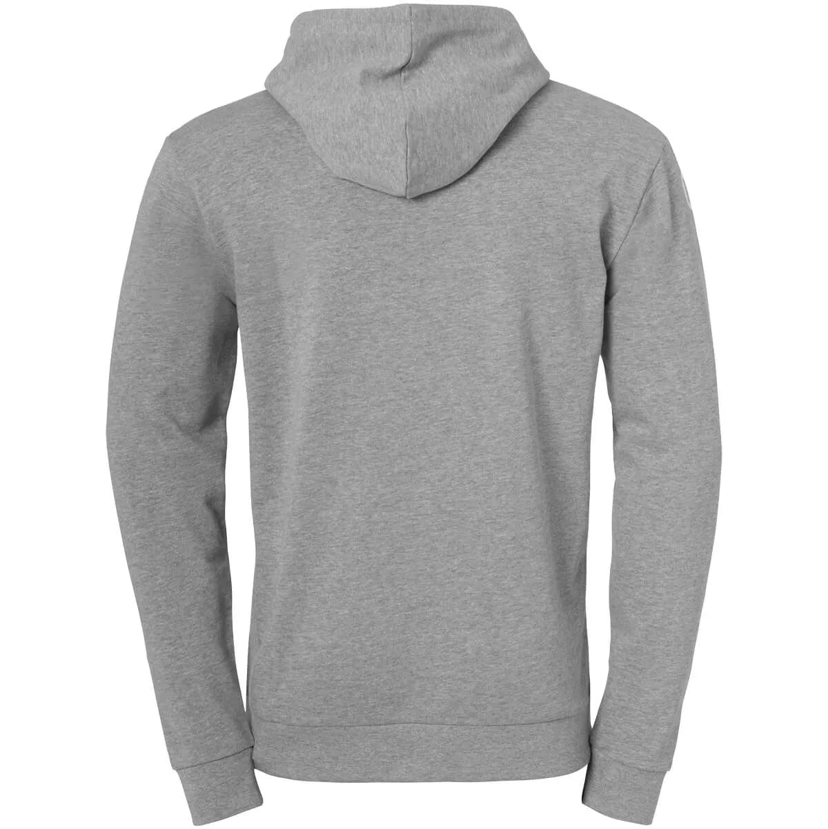Kempa Kapuzenpullover Kinder dark-grau-melange Rücken 