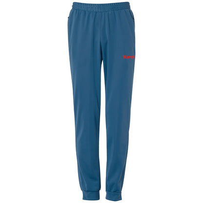Kempa Trainingshose Lite Unisex ice-grau-fluo-rot Front 