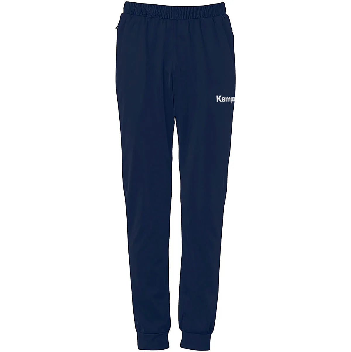 Kempa Trainingshose Lite Kinder marine-weiss Front 