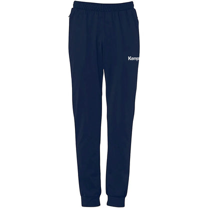 Kempa Trainingshose Lite Kinder marine-weiss Front 