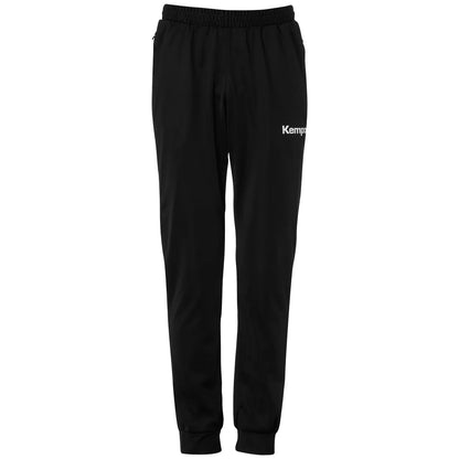 Kempa Trainingshose Lite Unisex schwarz-weiss Front 