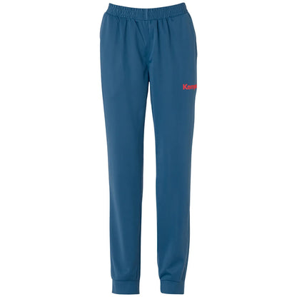 Kempa Trainingshose Lite Damen ice-grau-fluo-rot Front 