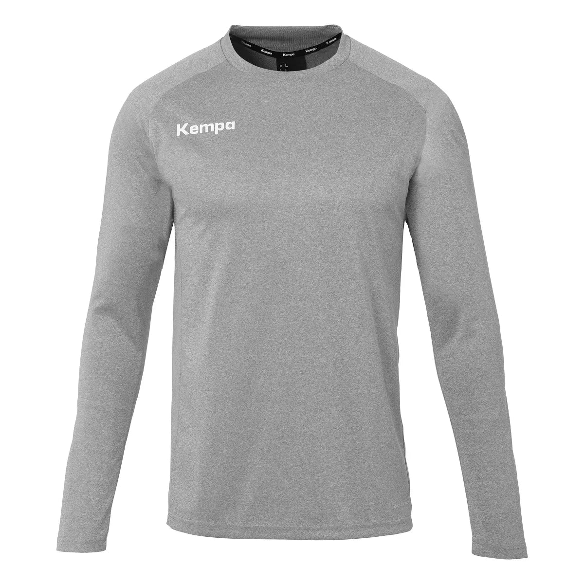 Kempa Funktionsunterwäsche Performance Langarmshirt Unisex dark-grau-melange Front 