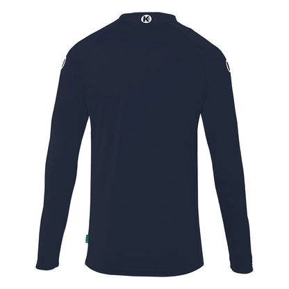 Kempa Funktionsunterwäsche Performance Langarmshirt Kinder marine Rücken 