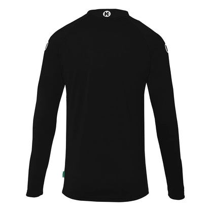 Kempa Funktionsunterwäsche Performance Langarmshirt Kinder schwarz Rücken 