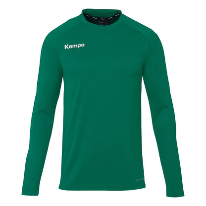 Kempa Funktionsunterwäsche Performance Langarmshirt Unisex lagune Front 