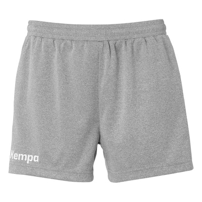 Kempa Short Performance Damen dark-grau-melange Front 