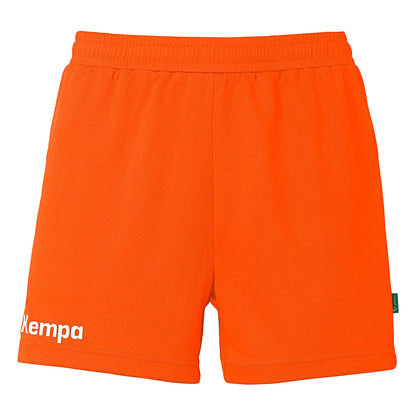 Kempa Short Performance Damen fluo-orange Front 