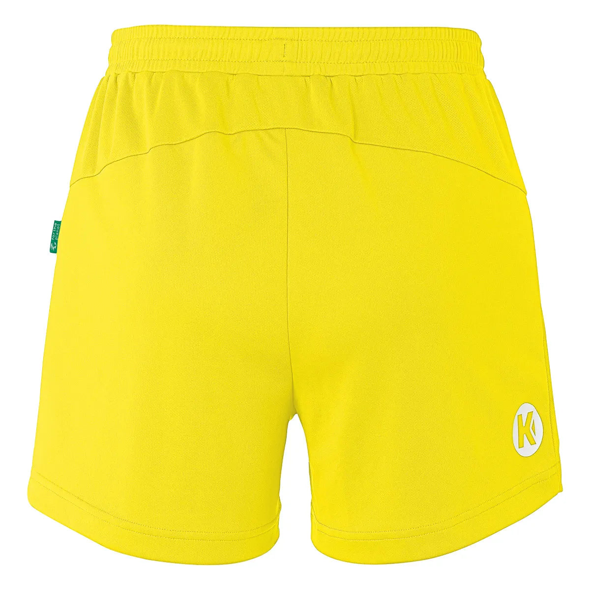 Kempa Short Performance Damen limonengelb Rücken 
