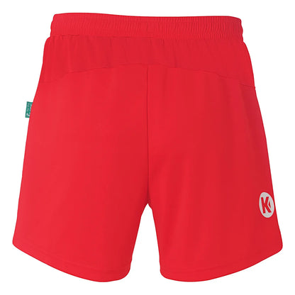 Kempa Short Performance Damen rot Rücken 