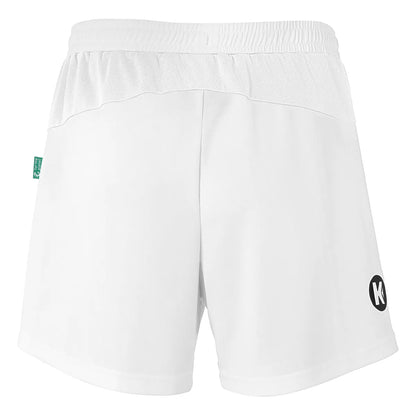 Kempa Short Performance Damen weiss Rücken 