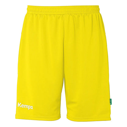 Kempa Short Performance Kinder limonengelb Front 