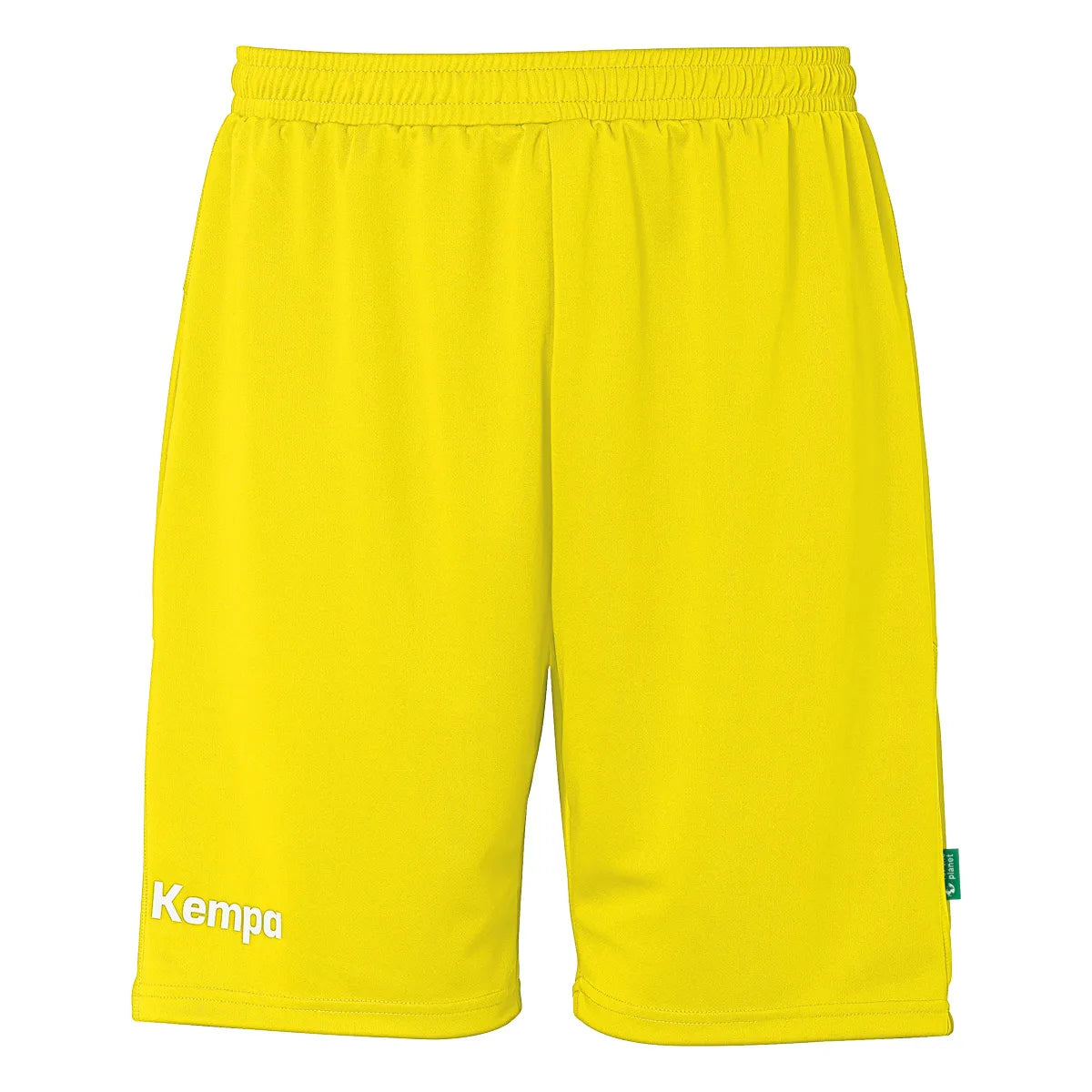Kempa Short Performance Unisex limonengelb Front 