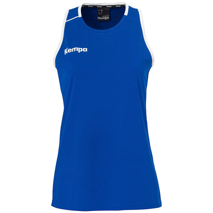 Kempa Tanktop Player Damen royal-weiss Front 