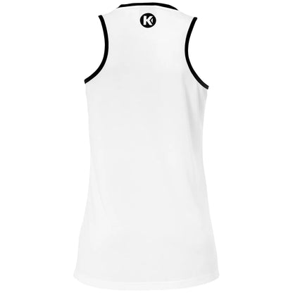 Kempa Tanktop Player Damen weiss-schwarz Rücken 