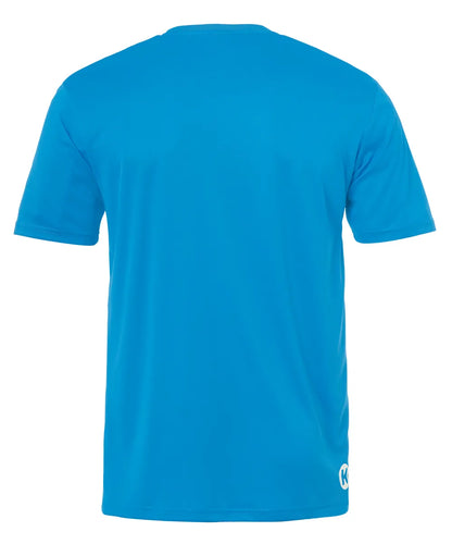 Kempa Poloshirt Poly Kinder kempablau Rücken 