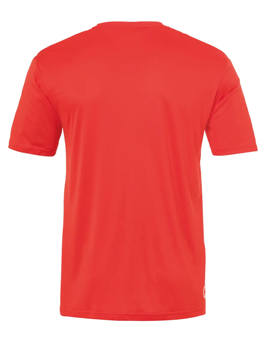 Kempa Poloshirt Poly Unisex rot Rücken 