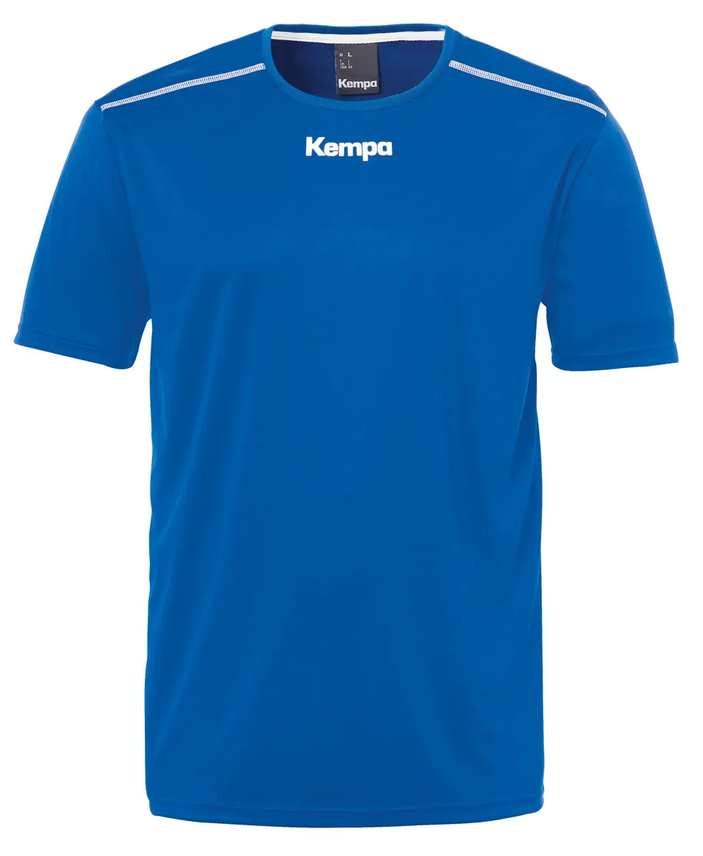 Kempa Poloshirt Poly Unisex royal Front 
