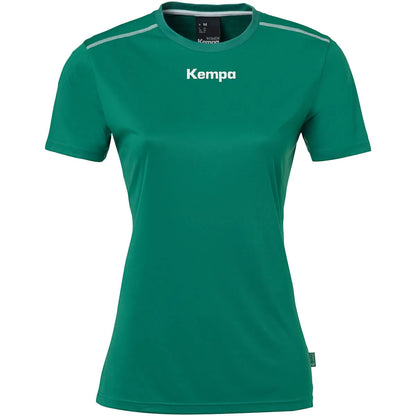 Kempa Poloshirt Poly Damen lagune Front 
