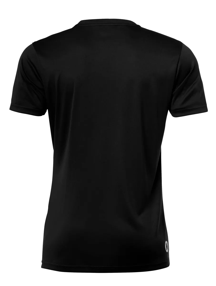 Kempa Poloshirt Poly Damen schwarz Rücken 