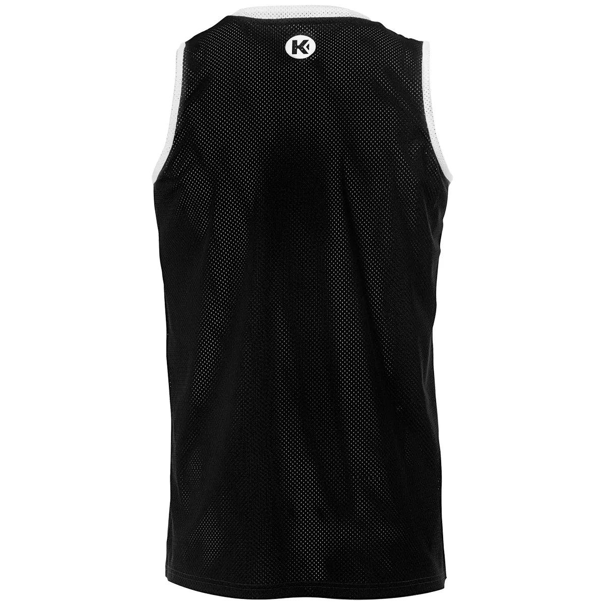 Kempa Tanktop Reversible Kinder schwarz-weiss Rücken 